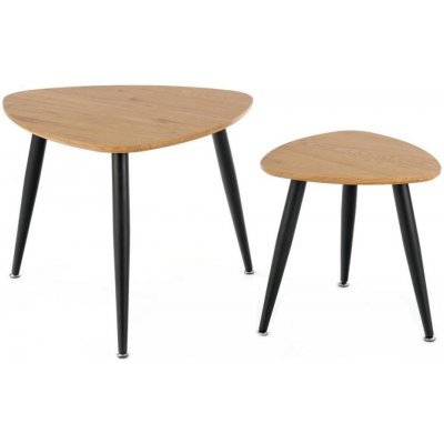 Halmar Nicea 2 set dub zlatý, černá – Zboží Dáma