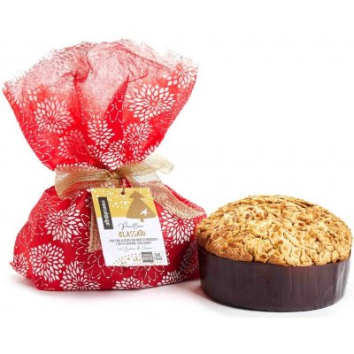 AltroMercato Vánoční Glazované panettone s čokoládou a hrozinkami v hedvábí 750 g – Zboží Dáma