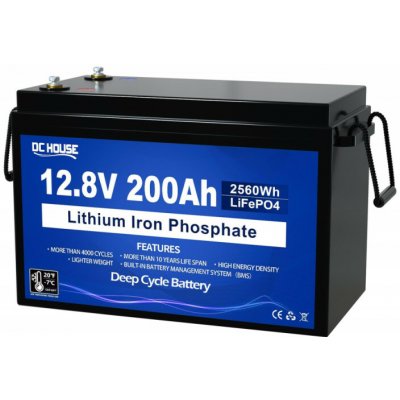 DC HOUSE MINI LiFePo4 baterie 12V 200Ah – Zboží Živě