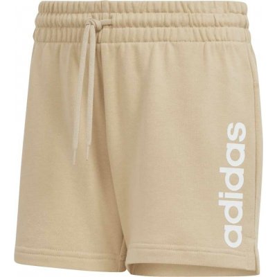 adidas dámské kraťásky Linear Shorts W béžová bílá – Zbozi.Blesk.cz