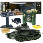 HB Toys RC Tank Russia T-34 vs Target 27MHz RTR Green 1:24 – Sleviste.cz