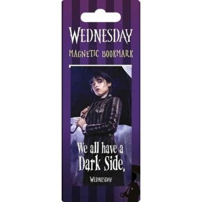 Záložka magnetická Wednesday Dark side – Zboží Mobilmania