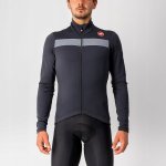 Castelli Puro 3 FZ s dlouhým rukávem Light Black – Zboží Dáma