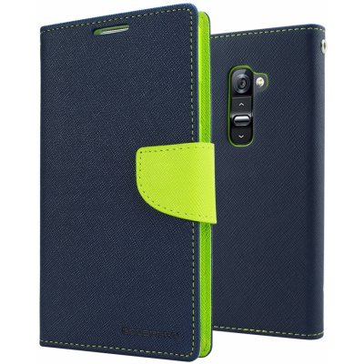 Pouzdro MERCURY Fancy Diary Samsung Galaxy S7 Edge modré/Lime – Zbozi.Blesk.cz