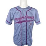 Lauren Rose Ikony ligy Baseballový dres Purple Punch šedý – Zboží Dáma