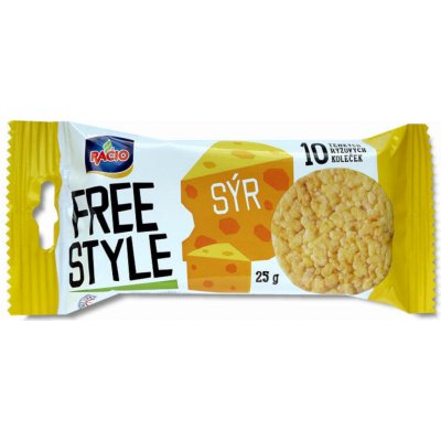 Racio Free Style rýžové chlebíčky sýrové 25 g – Zboží Dáma