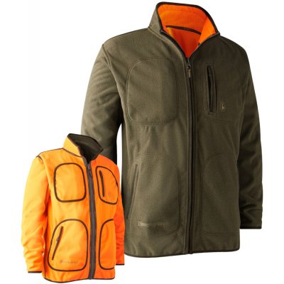 Bunda Deerhunter Lovecká oboustranná fleecová Gamekeeper – Zboží Dáma