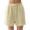 Dámské šortky 4F SHORTS CAS-4FWSS24TSHOF324-73S-LIGHT LEMON Žlutá