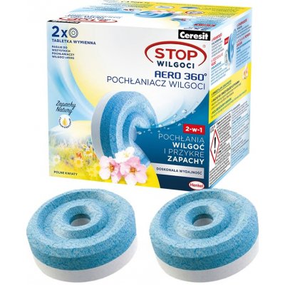 Ceresit Stop Vlhkosti aero Tabletky Květinové 2 x 450 g – Sleviste.cz