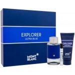 Montblanc Explorer Ultra Blue EDP 100 ml + EDP 7,5 ml + sprchový gel 100 ml dárková sada – Hledejceny.cz