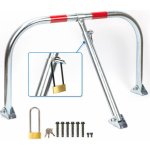 VERDA Kovová sklopná parkovací zábrana 43 cm / 76 cm SN1804 – Sleviste.cz