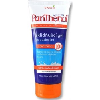 Vivaco Panthenol 10% zklidňující gel po opalování 200 ml