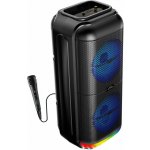Media tech Přenosný karaoke Bluetooth reproduktor BT POWER AUDIO MT3183 s mikrofonem – Zboží Dáma