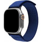 FIXED Nylon Sporty Strap pro Apple Watch Ultra 49mm, tmavě modrý FIXNST2-1029-DBL – Zboží Mobilmania