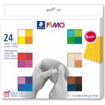 FIMO soft sada Basic 24 barev – Zbozi.Blesk.cz