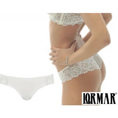 Lormar Gold dámská tanga černá – Zboží Mobilmania