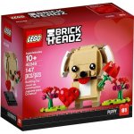 LEGO® BrickHeadz 40349 Valentýnské štěňátko – Zboží Živě