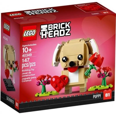 LEGO® BrickHeadz 40349 Valentýnské štěňátko – Hledejceny.cz