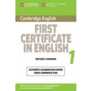 Cambridge First Certificate in English 1 for Updated Exam Student's Book without Answers