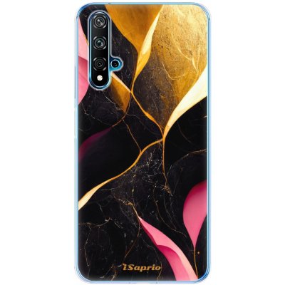 Pouzdro iSaprio - Gold Pink Marble - Huawei Nova 5T – Zbozi.Blesk.cz