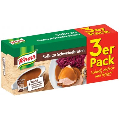 Knorr omáčka k vepřové pečínce 3 x 250 ml – Sleviste.cz