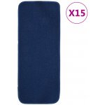 Nábytek XL Protiskluzové nášlapy na schody 15 ks 60x25 cm námořnická modř – HobbyKompas.cz