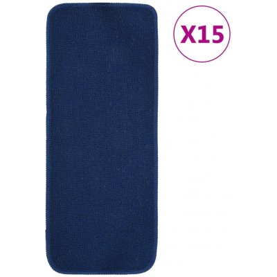 Nábytek XL Protiskluzové nášlapy na schody 15 ks 60x25 cm námořnická modř – HobbyKompas.cz