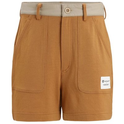 Icebreaker Wmns IB x Timberland Merino Terry Chino Shorts Wheat Boot/Sand