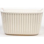 CURVER 226391 Košík KNIT 8L - krémový (03674-X64) – Zboží Mobilmania