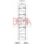 Bema kostka lešení 22,95 m² podlážky nové s průlezovou podlážkou – Sleviste.cz