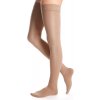 Kompresivní zdravotní punčochy Maxis Brillant kompresivní stehenní punčochy s krajkou Krátká bez špice bronz