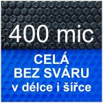 Sparkly POOL Solární plachta 400mic modročerná 3m – Zboží Dáma
