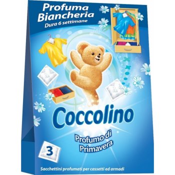 Coccolino Profumo di Primavera voňavé sáčky do prádla 3 ks