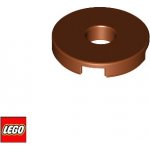LEGO® 15535 Kruhová Dlaždice 2x2 S otvorem Světle-Hnědá – Zboží Mobilmania