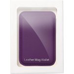 C4M PU Peněženka kompatibilní s MagSafe, tmavě fialové PT1104 – Zboží Mobilmania