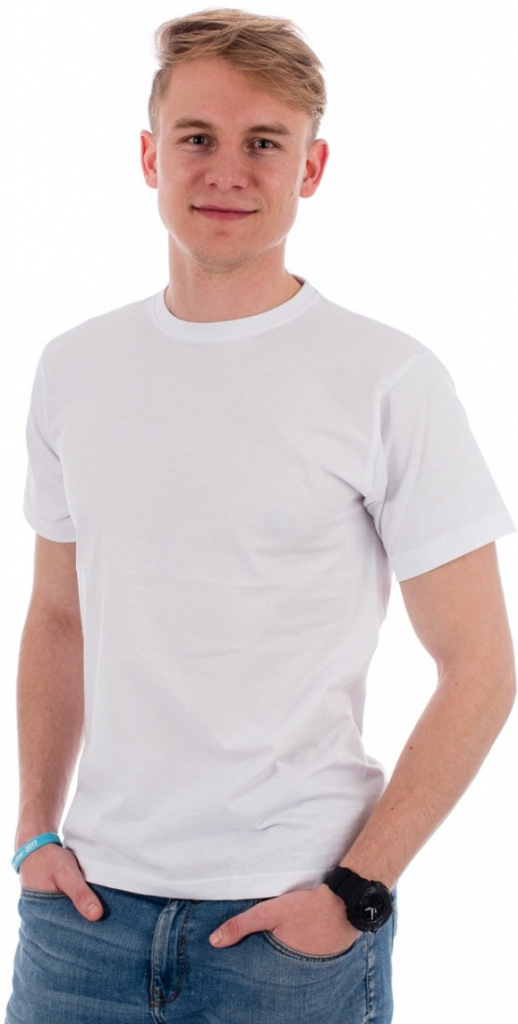 Malfini pánské tričko Basic 129 bílá