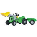 Rolly Toys kiddy Futura s čelním nakladačem a přívěsem – Zbozi.Blesk.cz