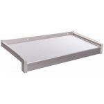 Deokork Venkovní hliníkové ohýbaný parapet 90x500x40 mm Stříbrný – HobbyKompas.cz