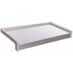 Deokork Venkovní hliníkové ohýbaný parapet 90x500x40 mm Stříbrný – Hledejceny.cz