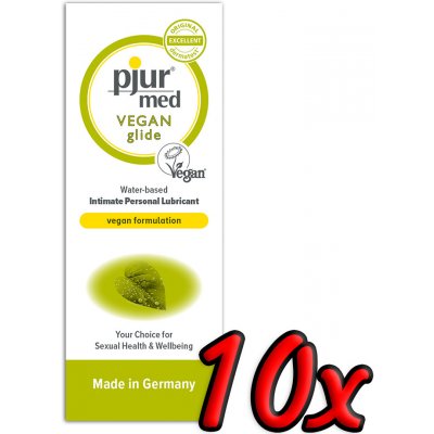 Pjur Med Vegan Glide 10 pack 2 ml – Hledejceny.cz