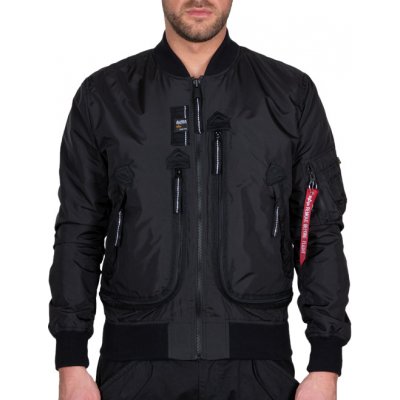 Bunda Alpha Industries MA-1 Aeronaut černá – Zboží Mobilmania