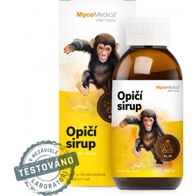 MycoMedica Opičí sirup 2 x 200 ml – Hledejceny.cz