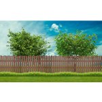 Plotová plaňka G21 Grey Wood 300 cm, WPC – Sleviste.cz