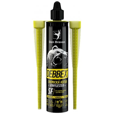 Den Braven Chemická kotva VINYLESTER SF Typ: kartuše, Barva: šedá, Balení (ml): 280 ml – Sleviste.cz