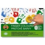 Koh-i-noor prstové barvy 6 ks sada – Zboží Mobilmania