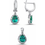 Lunica Set stříbrných šperků PARAIBA 0907 – Zbozi.Blesk.cz