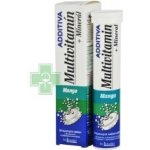 Additiva Multivitamin s minerály mango 20 šumivých tablet – Hledejceny.cz