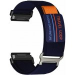 VSECHNONAMOBIL 138883 RUGGED ADVENTURE Nylonový řemínek pro Amazfit T-Rex Ultra 2 NAVY BLUE – Zboží Živě