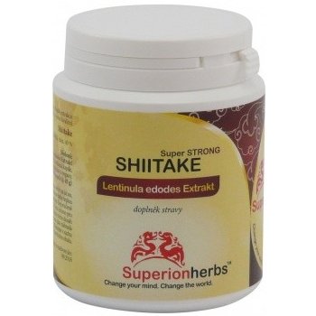 Superionherbs Shiitake Extrakt 90 kapslí