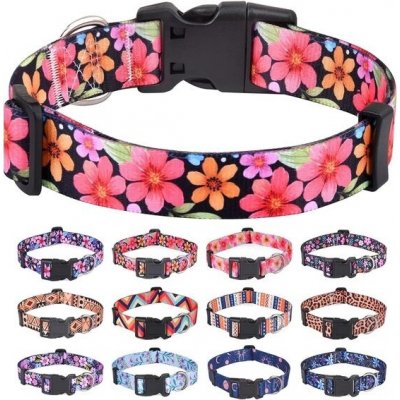 HQYDDMI obojek pro psy měkký a pohodlný nylonový obojek pro psy nastavitelný pro kočky štěňata, – Zboží Mobilmania